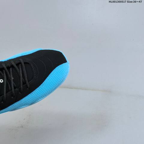 Jordan Air Jordan 12 Retro Black Gamma Blue Red 36 47 Basketball - Unisex (BS-65942)