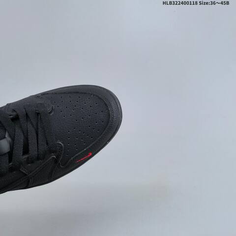 Jordan Air Jordan 1 Low x Travis Scott Black Red EU 36-45 Casual - Unisex (BS-66928)
