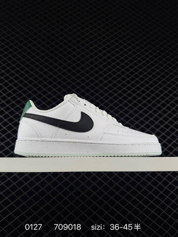 Nike Court Borough White Black EU 36-45 Casual - Unisex (BS-72929)