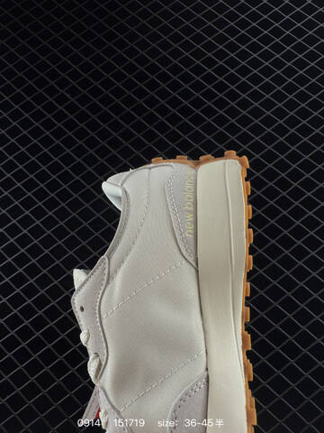 New Balance 327 WS327FB Off White Light Grey Dark Green Gum Brown EU 36-45 Sneaker - Unisex (BS-82829)