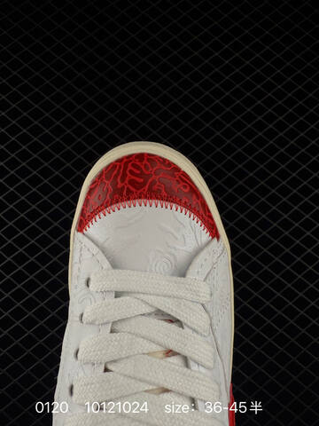 Nike Blazer Low 77 Jumbo White Red 36-45 5 Lifestyle - Unisex (BS-73058)