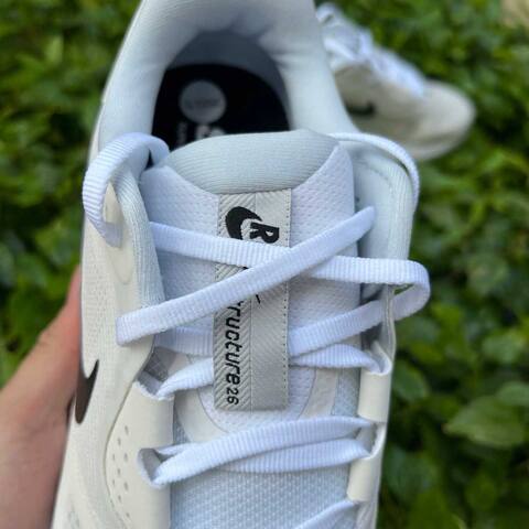 Nike Structure 26 ReactX White Black EUR 41 Running - Men's (BS-86967)