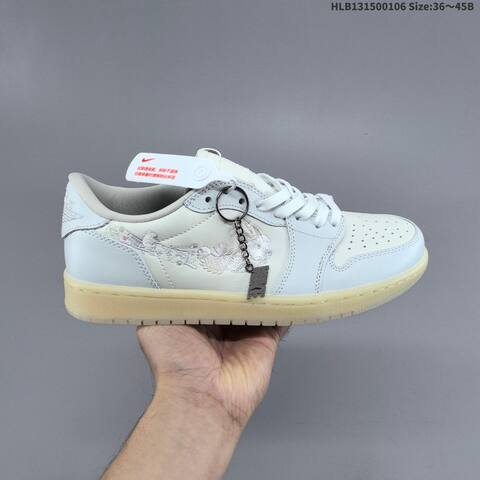 Jordan Air Jordan 1 Low OG White Cream EU 36-45 Basketball - Unisex (BS-67073)