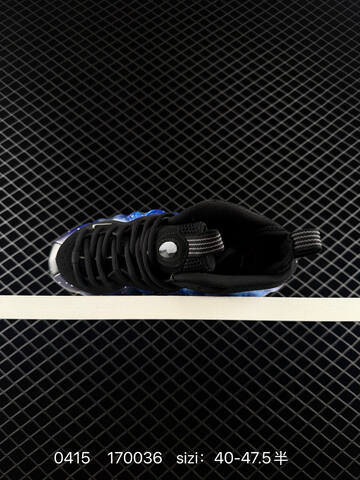 Nike Air Foamposite One Galaxy Black Blue Purple Nebula Print Translucent Outsole 40-47 5 Basketball - Men's (BS-72083)