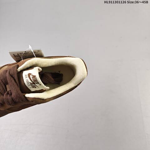 Nike Air Force 1 Low Brown Cream Beige EU 36-45 Sneaker - Unisex BS-63033