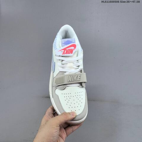 Jordan Legacy 312 Low Sail Light Grey Light Purple EU 36-47 5 Basketball - Unisex (BS-64245)