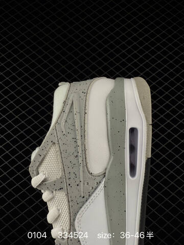 Jordan Air Jordan 4 RM IO7434-121 White Grey Black EU 36-46 Basketball Shoe - Unisex BS-79909