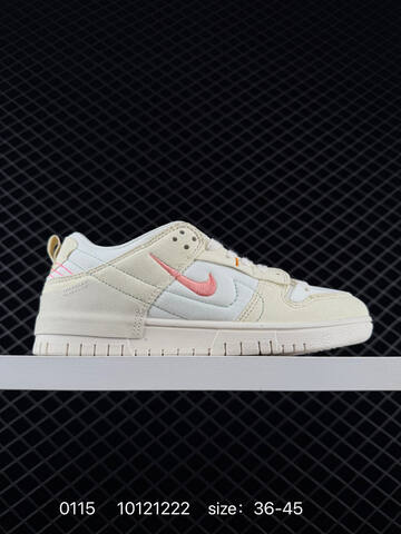 Nike Wmns Dunk Low Disrupt 2 Pale Ivory White Black 36-45 Casual - Unisex (BS-73137)