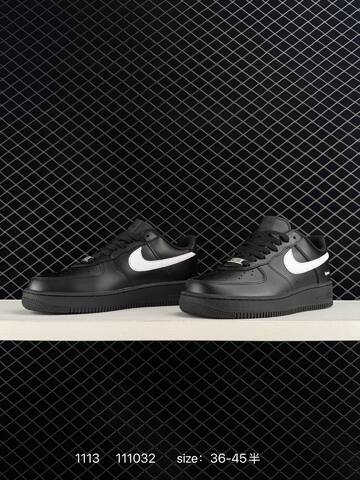 Nike Air Force 1 07 Black White 36-45 Lifestyle - Unisex (BS-74224)