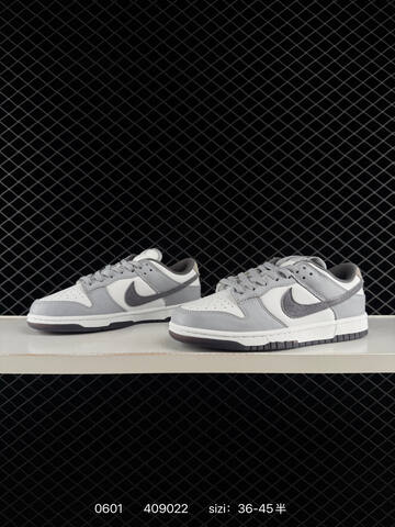 Nike SB Dunk Low White Light Grey Dark Grey EU 36-45 Skate - Unisex (BS-71056)