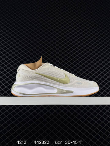 Nike Journey Run 2024 Black Anthracite White Silver Sail Olive Triple White EU 36-45 Running - Unisex (BS-73760)