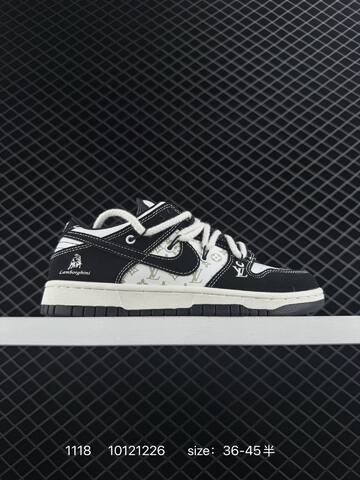 Nike Dunk Low White Black EU 36-45 Lifestyle - Unisex (BS-74137)