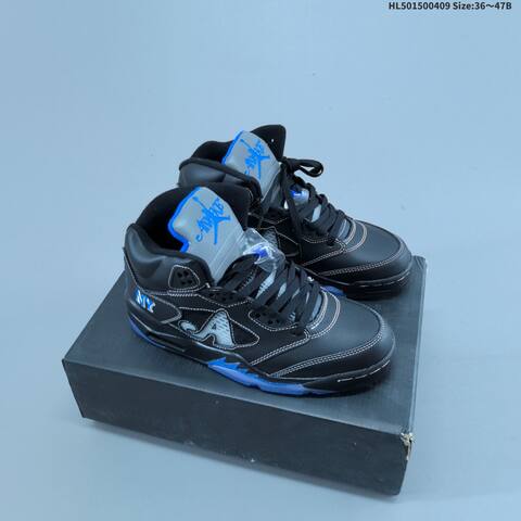 Air Jordan 5 Retro Yellow Multi Replica AIR JORDAN 5 Aj5 5 Replica Tokyo 23 Lifestyle (BS-66264)