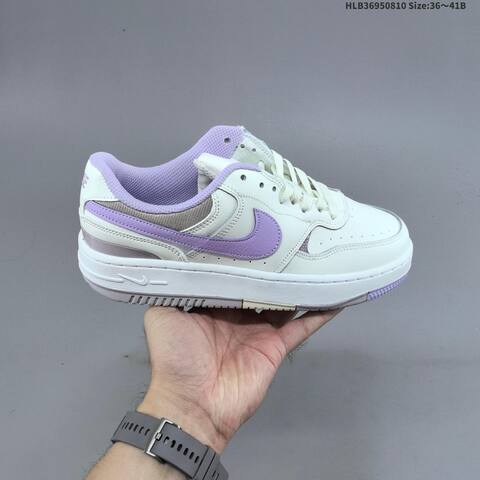 Nike Gamma Force White Navy Blue Teal Cream EU 36-45 Skate Shoe - Unisex BS-59884