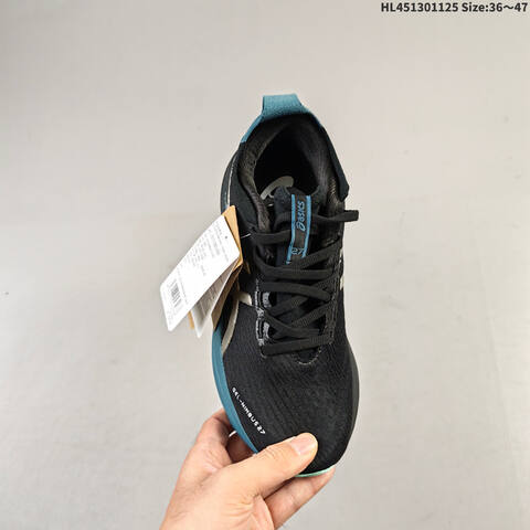 Asics Gel-Nimbus 27 Black Teal Silver EU 36-47 Running Shoe Running Sneakers - Unisex (BS-69232)