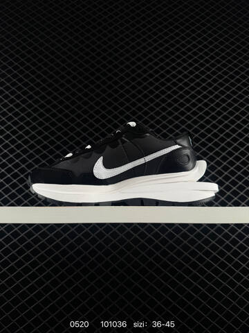 Nike Vaporwaffle Sacai Black White Grey EU 36-45 Lifestyle - Unisex (BS-71340)