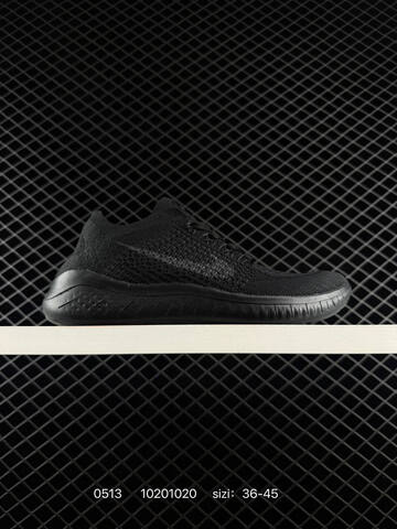 Nike Free RN Flyknit 2018 942838 Black White Grey EU 36-45 Running - Unisex (BS-71492)