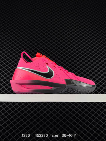 Nike Air Zoom G T Cut 3 White Black Red EU 36-46 5 Basketball - Unisex (BS-73485)