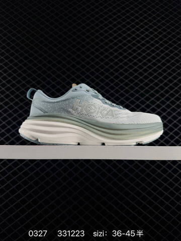 HOKA Bondi 8 Teal Lime Green White Orange EU 36-45 Running Shoe Running Sneakers Unisex BS-86279