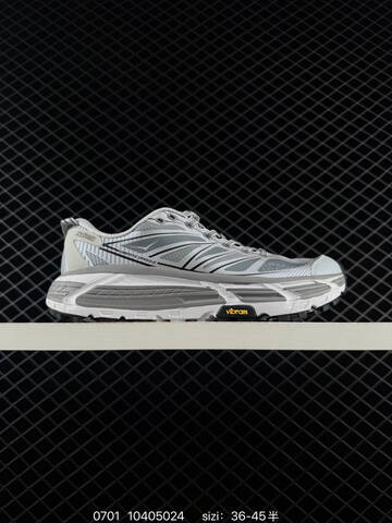 HOKA ONE ONE Mafate Speed 2 Low TPU White Dark Navy EU 36-45 Trail Shoe Trail Running Sneakers - Unisex (BS-86175)