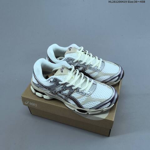 Asics Gel-Cumulus 16 T-GEL 1 1 Replica High-end Men s And Women s Fashion Sports Running And Basketball Shoes Up To 95 Off Retail During The Current Promotion Casual Lifestyle Sneakers (BS-68895)