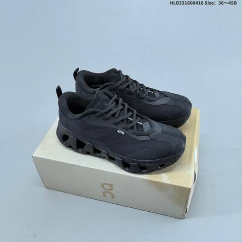 On Cloudswift K-Tech Kith Brown Gray EU 36-45 Running Shoe Running Sneakers - Unisex (BS-69603)