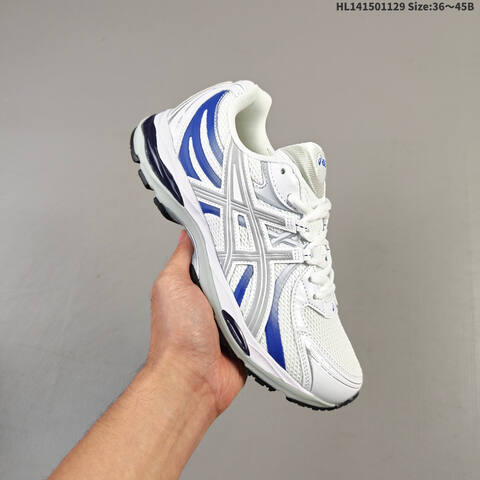 ASICS GEL Sekir White Silver Blue EU 36-45 Running Shoe Running Sneakers - Unisex (BS-69208)