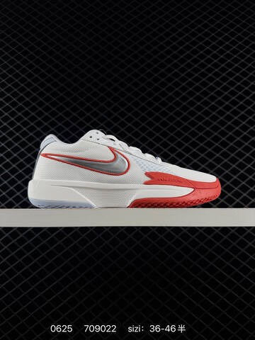 Nike Air Zoom G T Cut Academy EP White Black Red EU 36-46 Basketball Shoe - Unisex (BS-70597)