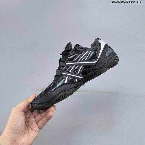 ASICS HYPERSYNC Black Silver Grey 36-47 Training Shoe Training Sneakers - Unisex (BS-68848)