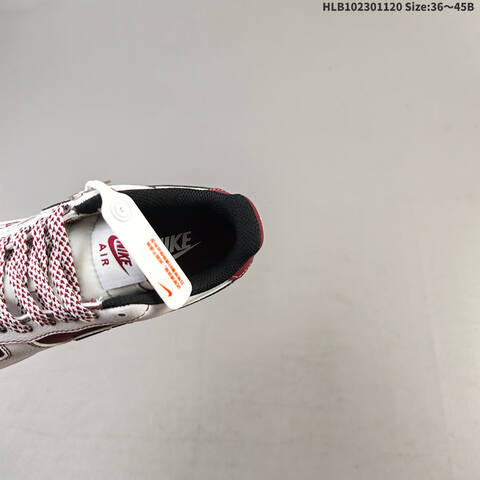 Nike Air Force 1 07 Low HV5999 White Dark Red Black EU 36-45 Sneaker - Unisex BS-63407