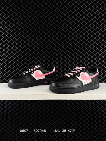 Nike Air Force 1 07 Low Black Light Pink EU 35-47 Lifestyle - Unisex (BS-70904)