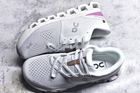 On Cloud X4 White Brown Burgundy Running Shoe Running Sneakers (BS-59771)