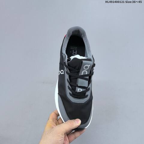On Cloudsurfer Max Black Grey White EU 36-45 Running Shoe Running Sneakers - Unisex (BS-69704)