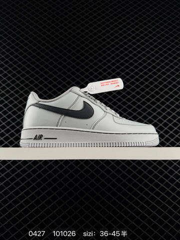Nike Air Force 1 07 White Black 36-45 Casual - Unisex (BS-71825)