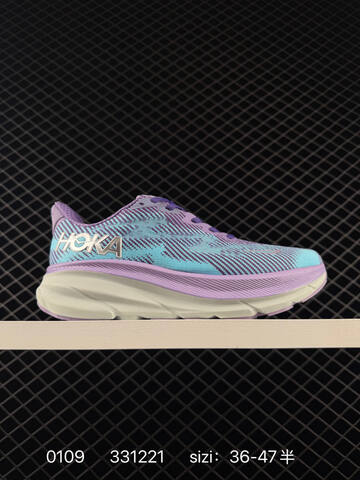 HOKA ONE ONE Clifton 9 Beige Grey White Neon Green EU 36-47 Running Shoe Running Sneakers - Unisex (BS-86329)