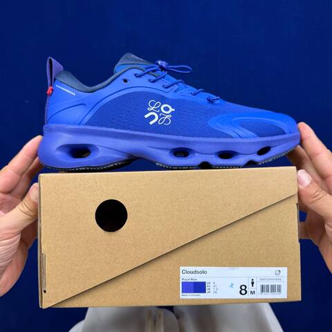 LOEWE x On Running Cloudsolo 3MF30660666 Royal Blue Purple Dark Blue US 8 EU 41 UK 7 5 JP 26 Running Shoe Running Sneakers Men s BS-86750