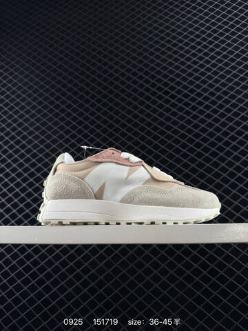 New Balance 327 Grey Beige White Pink EU 36-45 Sneaker - Unisex (BS-82775)