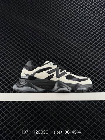 New Balance 9060 U9060IAB Black Off White Grey EU 36-45 Sneaker - Unisex (BS-82615)