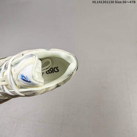 ASICS Gel-NYC White Silver Olive Green Cream EU 36-47 Running Shoe Running Sneakers - Unisex (BS-69207)