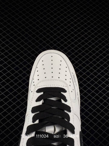 Nike Air Force 1 Low 07 HQ2037-102 White Black EU 36-45 5 Lifestyle - Unisex (BS-73786)