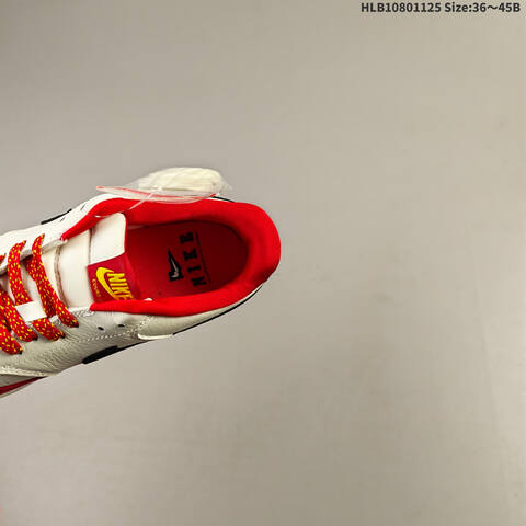 Nike Court Vision Low DIY White Red Black Yellow EU 36-45 Skate Shoe - Unisex BS-63102