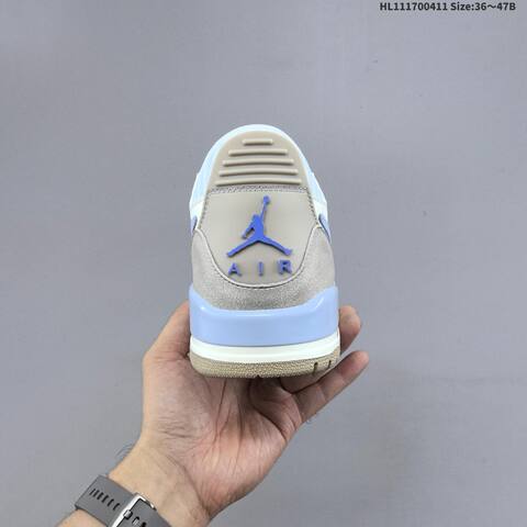 Jordan Legacy 312 Low White Light Grey Light Blue EU 36-47 Basketball - Unisex (BS-66236)