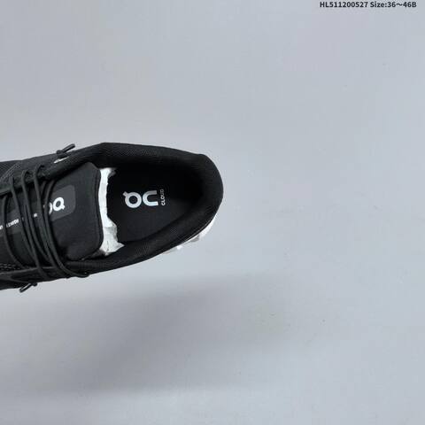 On Cloud 6 Black White EU 36-46 Running Shoe Running Sneakers - Unisex (BS-69514)