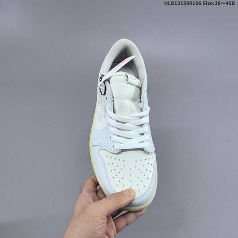 Jordan Air Jordan 1 Low OG White Cream EU 36-45 Basketball - Unisex (BS-67073)