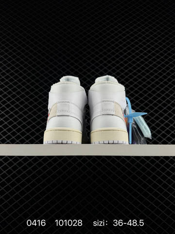 OFF-WHITE x Nike Air Jordan 1 Retro High OG UNC AIR JORDAN 1 Aj1 Lifestyle BS-72067