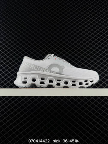 On Cloudmonster Light Green White Grey EU 36-45 Running Shoe Running Sneakers - Unisex (BS-85077)
