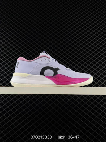 On THE ROGER Clubhouse Pro Lavender Pink White Black EU 36-47 Tennis Shoe Casual Sneakers Unisex BS-85086