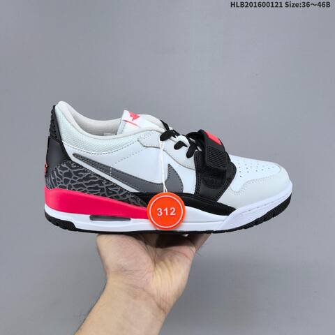 Jordan Air Jordan Legacy 312 White Black Grey Pink EU 36-46 Lifestyle - Unisex (BS-66908)