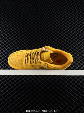 Nike Air Force 1 07 Low Supreme Wheat Yellow Red EU 36-45 Lifestyle - Unisex (BS-69900)