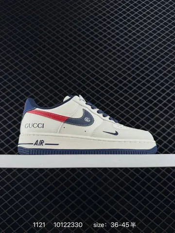 Nike Air Force 1 07 LV8 JJ2508-716 Sail Blue Red EU 36-45 5 Lifestyle - Unisex BS-74083